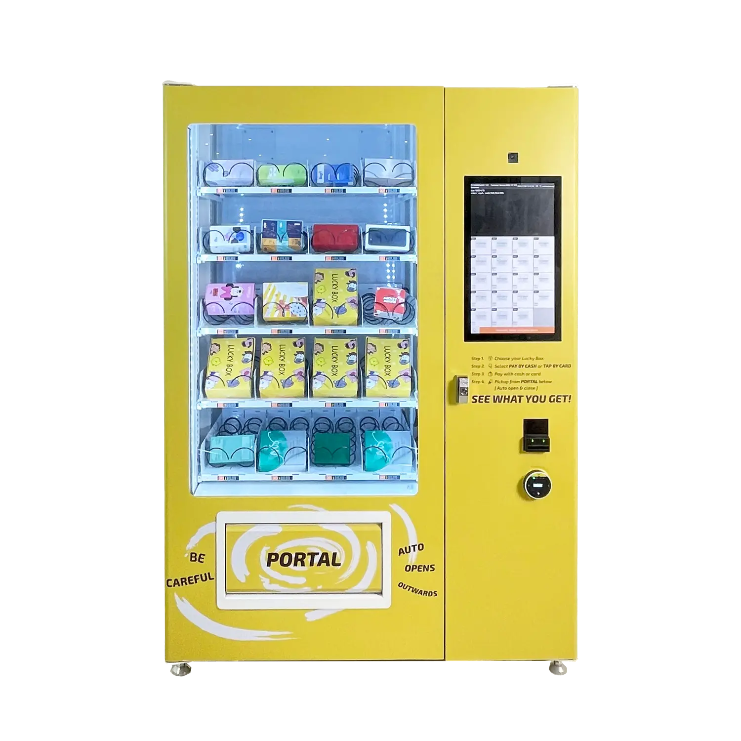 Lucky box vending machine