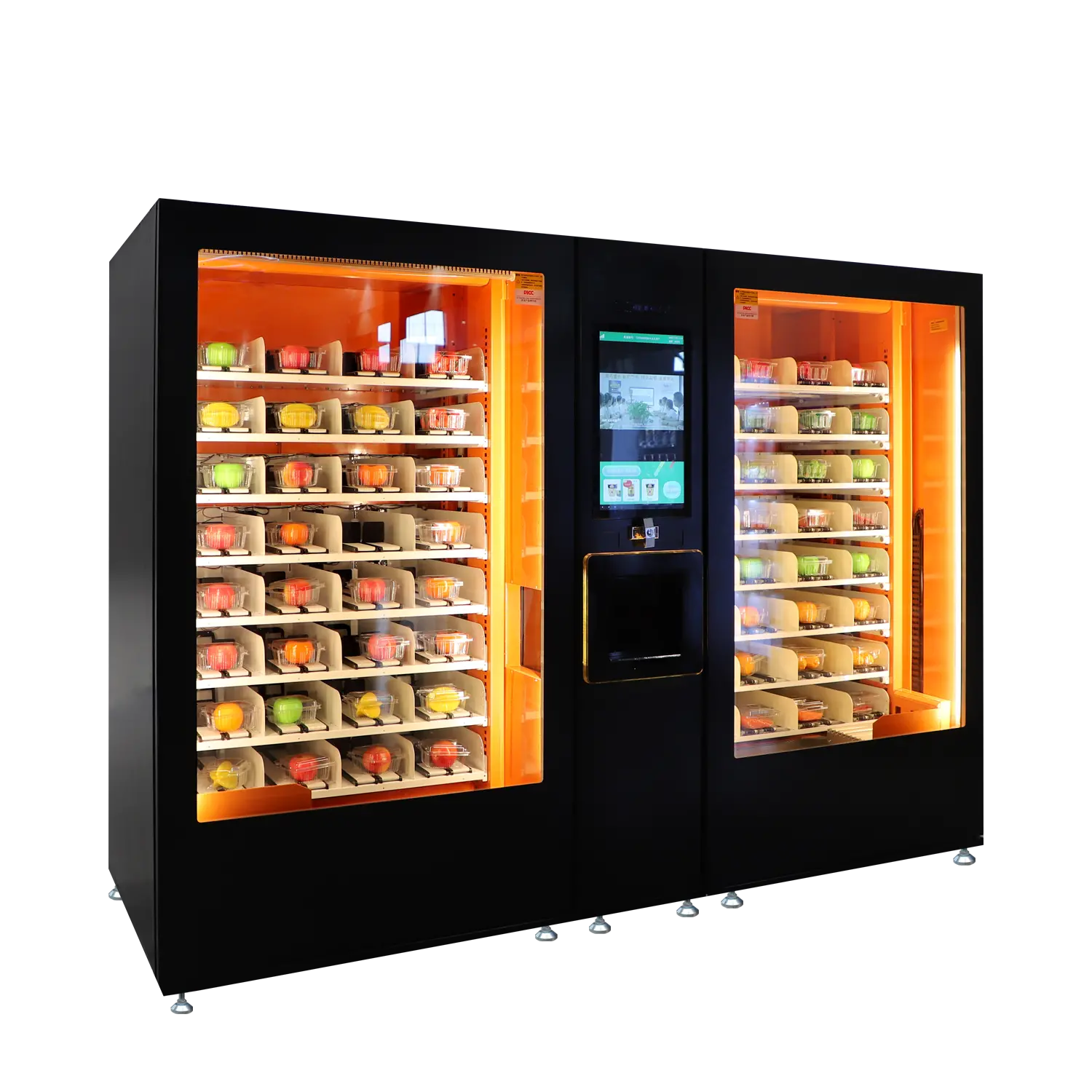 Pre-made food vending machine