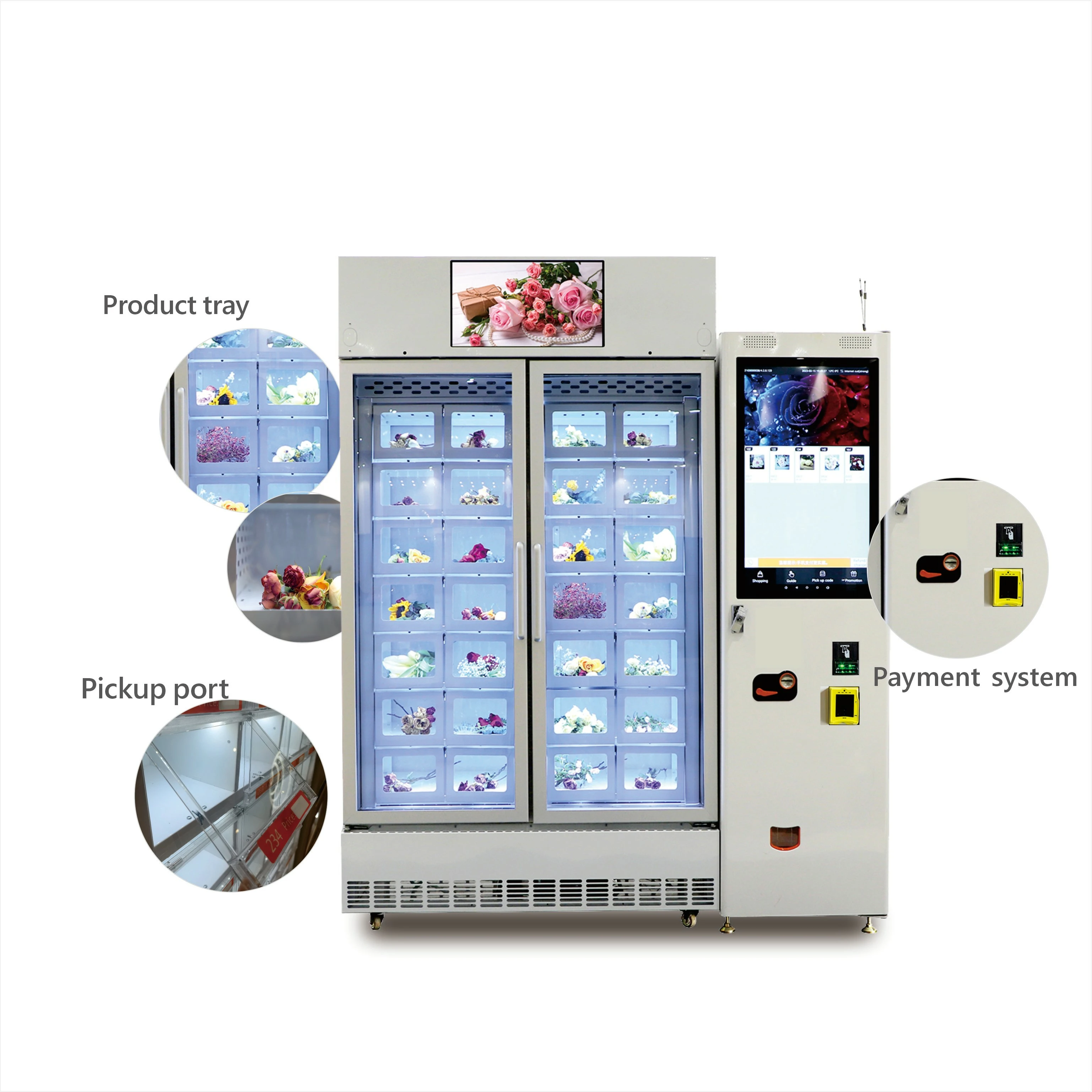 Flower vending machine