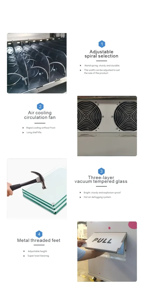 6c frozen vending machine detail 3