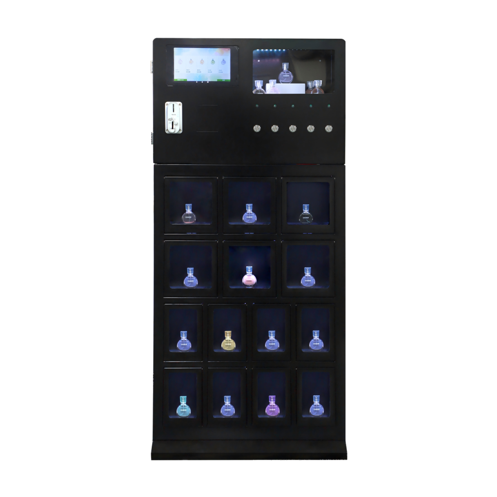 locker perfume vending machine