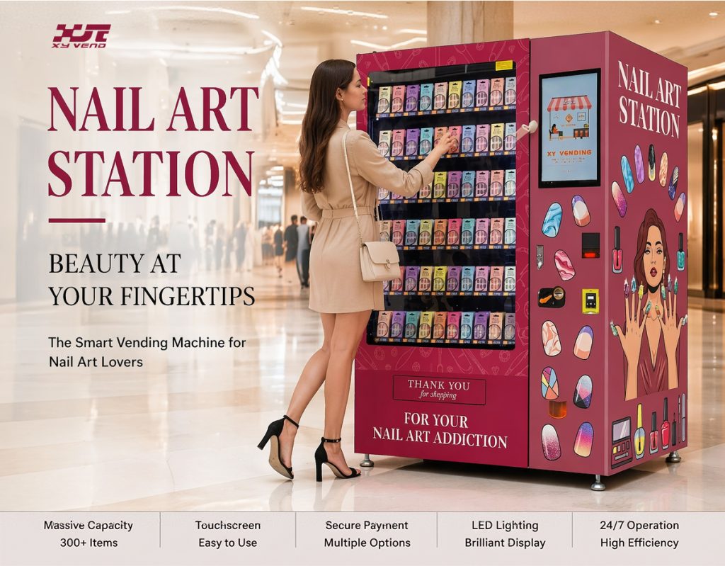 nail sticker vending machine